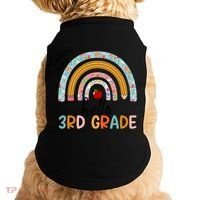 Hello Third Grade Rainbow First Day Of 3Rd Grade Teacher Funny Gift Doggie Tank thumb 0