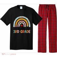 Hello Third Grade Rainbow First Day Of 3Rd Grade Teacher Funny Gift Pajama Set thumb 0