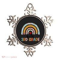 Hello Third Grade Rainbow First Day Of 3Rd Grade Teacher Funny Gift Ornament thumb 0
