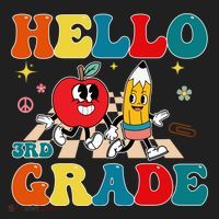 Hello Third Grade Team 3Rd Grade Back To School Teacher Gift Women's Sweatshirt thumb 2