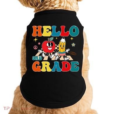 Hello Third Grade Team 3Rd Grade Back To School Teacher Gift Doggie Tank