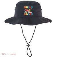 Hello Third Grade Team 3Rd Grade Back To School Teacher Gift Bucket Hat thumb 0