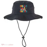 Hello Third Grade Team 3Rd Grade Back To School Teacher Gift Bucket Hat thumb 0