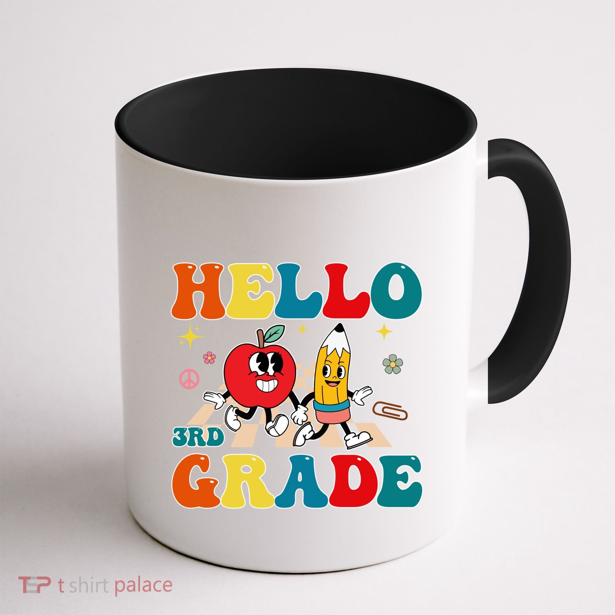 Hello Third Grade Team 3Rd Grade Back To School Teacher Gift Coffee Mug