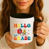 Hello Third Grade Team 3Rd Grade Back To School Teacher Gift Coffee Mug thumb 3