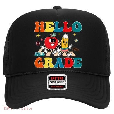 Hello Third Grade Team 3Rd Grade Back To School Teacher Gift Hat