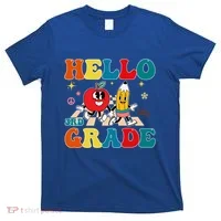 Hello Third Grade Team 3Rd Grade Back To School Teacher Gift T-Shirt thumb 0
