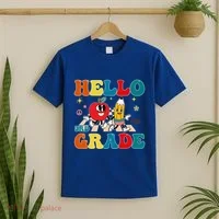 Hello Third Grade Team 3Rd Grade Back To School Teacher Gift T-Shirt thumb 2