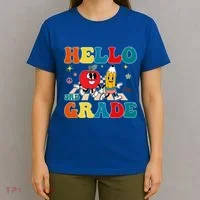 Hello Third Grade Team 3Rd Grade Back To School Teacher Gift T-Shirt thumb 4