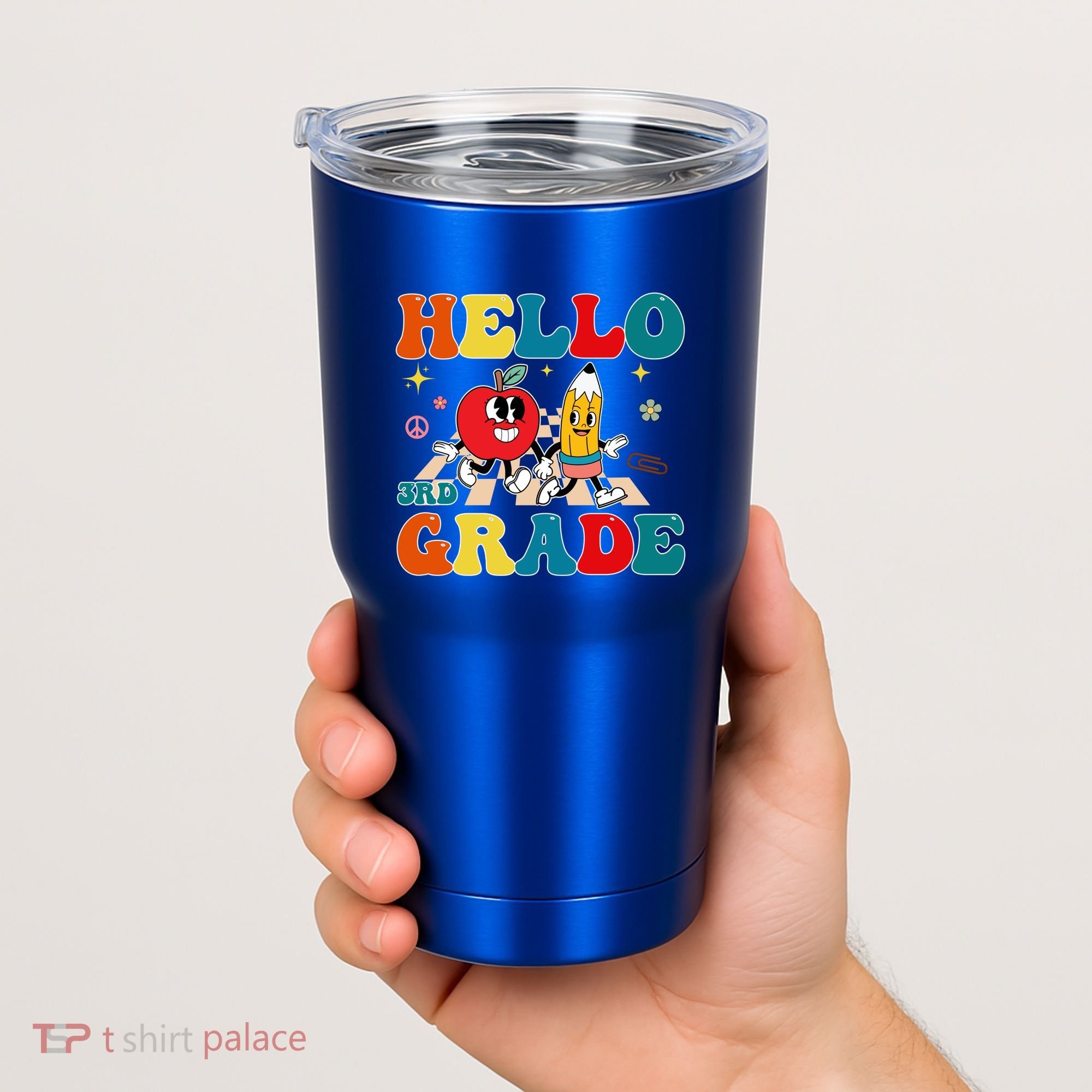 Hello Third Grade Team 3Rd Grade Back To School Teacher Gift Tumbler