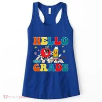 Hello Third Grade Team 3Rd Grade Back To School Teacher Gift Women's Tank Top thumb 0