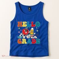 Hello Third Grade Team 3Rd Grade Back To School Teacher Gift Tank Top thumb 2