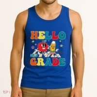 Hello Third Grade Team 3Rd Grade Back To School Teacher Gift Tank Top thumb 3