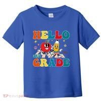 Hello Third Grade Team 3Rd Grade Back To School Teacher Gift Toddler T-Shirt thumb 0