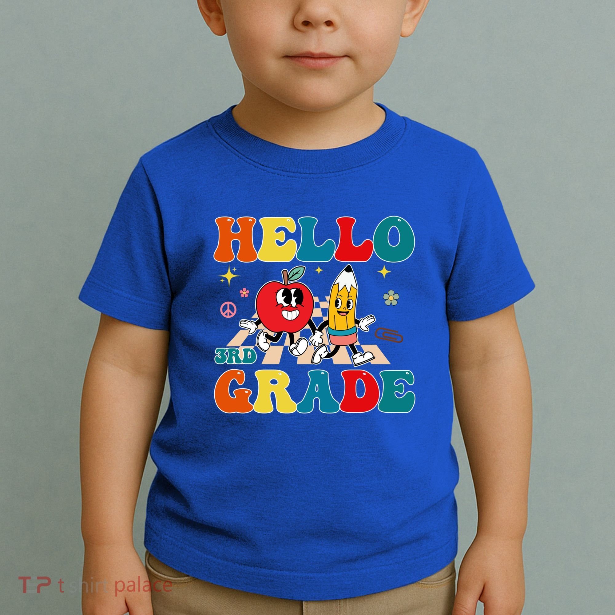 Hello Third Grade Team 3Rd Grade Back To School Teacher Gift Toddler T-Shirt