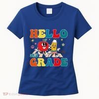 Hello Third Grade Team 3Rd Grade Back To School Teacher Gift Women's T-Shirt thumb 0