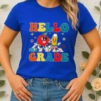 Hello Third Grade Team 3Rd Grade Back To School Teacher Gift Women's T-Shirt thumb 2