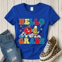 Hello Third Grade Team 3Rd Grade Back To School Teacher Gift Women's T-Shirt thumb 3