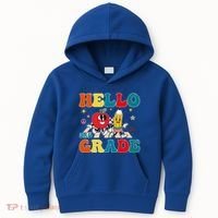 Hello Third Grade Team 3Rd Grade Back To School Teacher Gift Kids Hoodie thumb 0