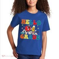 Hello Third Grade Team 3Rd Grade Back To School Teacher Gift Kids T-Shirt thumb 2