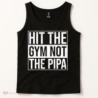 Hit The Gym Not The Pipa Tank Top thumb 2