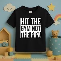 Hit The Gym Not The Pipa Toddler T-Shirt thumb 3
