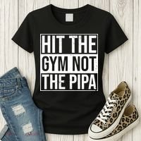 Hit The Gym Not The Pipa Women's T-Shirt thumb 3