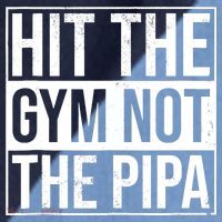 Hit The Gym Not The Pipa Raglan Baseball Sleeve Shirt thumb 2