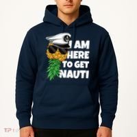 Here To Get Nauti Cruise Boat Upside Down Pineapple Swinger Hoodie thumb 2
