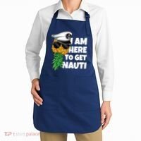 Here To Get Nauti Cruise Boat Upside Down Pineapple Swinger Apron thumb 2