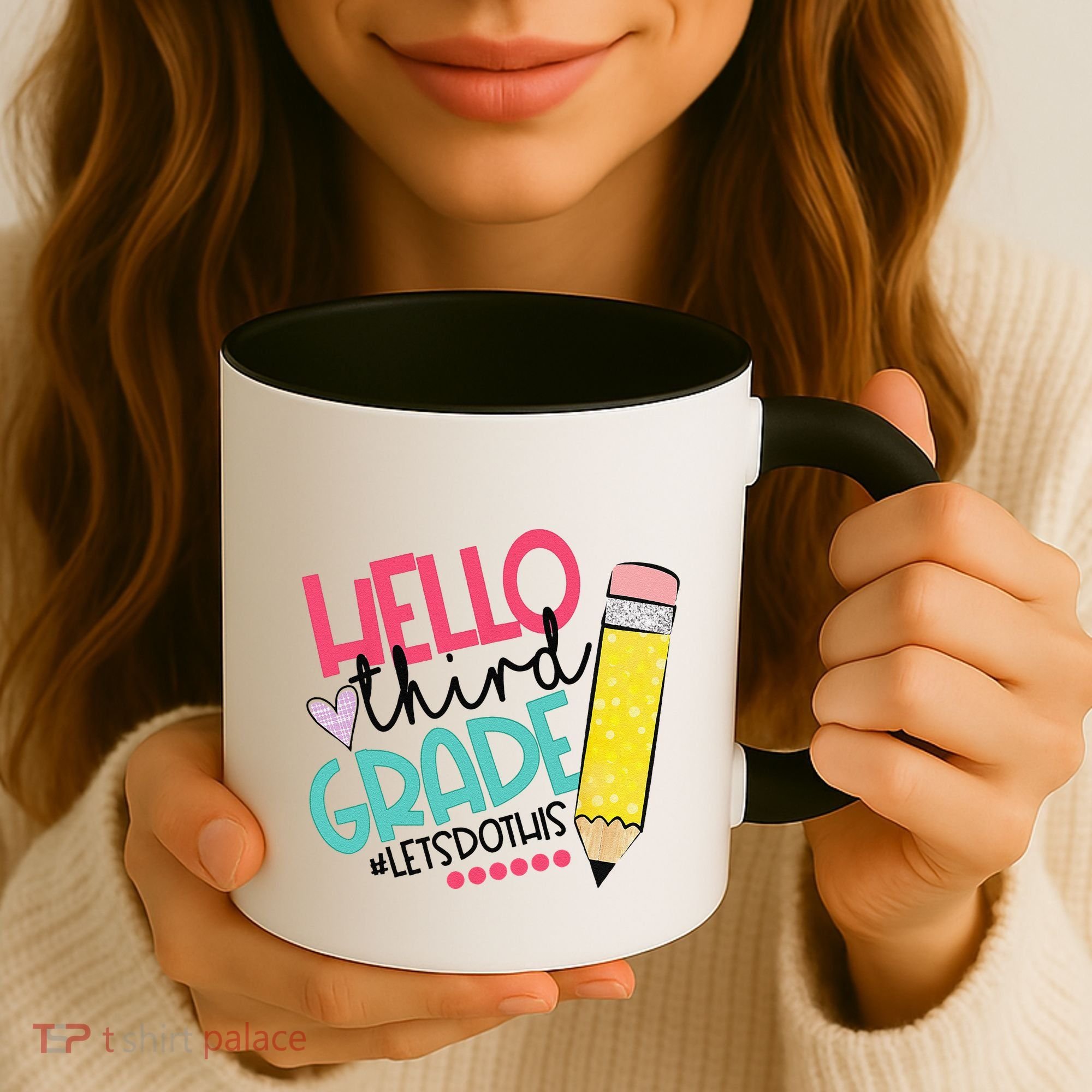 Hello Third Grade Let Do This Happy First Day Of School Coffee Mug