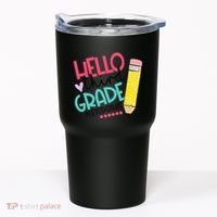 Hello Third Grade Let Do This Happy First Day Of School Tumbler thumb 0