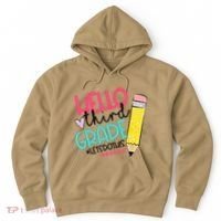 Hello Third Grade Let Do This Happy First Day Of School Hoodie thumb 0