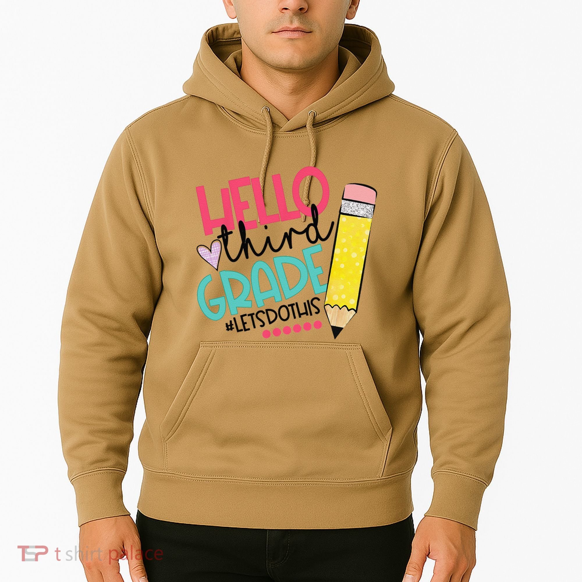Hello Third Grade Let Do This Happy First Day Of School Hoodie