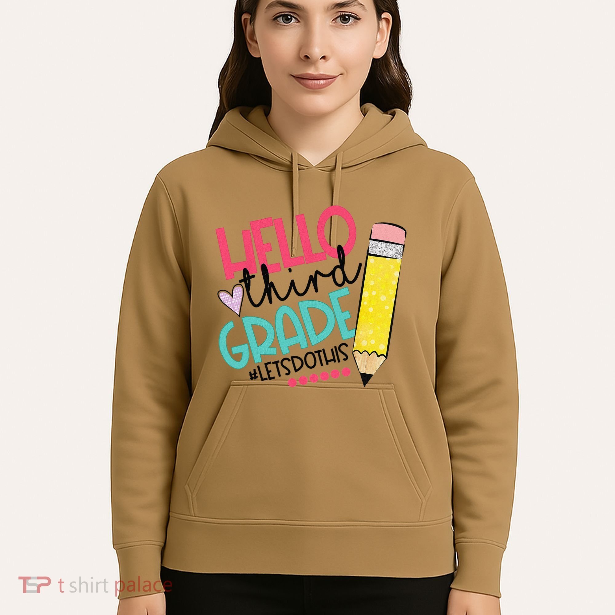 Hello Third Grade Let Do This Happy First Day Of School Hoodie