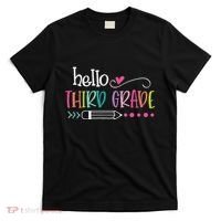 Hello Third Grade Fun 3rd Grade To School Gifts T-Shirt thumb 0