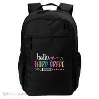 Hello Third Grade Fun 3rd Grade To School Gifts Backpack thumb 0