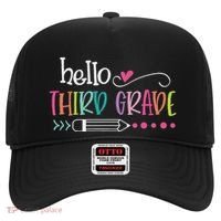 Hello Third Grade Fun 3rd Grade To School Gifts Hat thumb 0