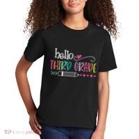 Hello Third Grade Fun 3rd Grade To School Gifts Kids T-Shirt thumb 2