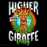 Higher Than Giraffe Pussy Funny Stoner Weed 4 20 Pot Gift Coffee Mug thumb 5