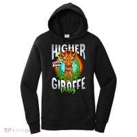 Higher Than Giraffe Pussy Funny Stoner Weed 4 20 Pot Gift Women's Hoodie thumb 0