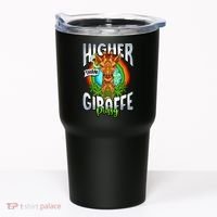 Higher Than Giraffe Pussy Funny Stoner Weed 4 20 Pot Gift Tumbler thumb 0