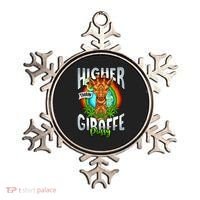 Higher Than Giraffe Pussy Funny Stoner Weed 4 20 Pot Gift Ornament thumb 0