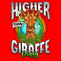 Higher Than Giraffe Pussy Funny Stoner Weed 4 20 Pot Gift Santa Hat thumb 1