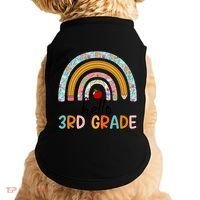 Hello Third Grade Rainbow First Day Of 3Rd Grade Teacher Funny Gift Doggie Tank thumb 0
