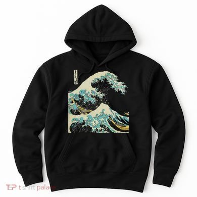 Hokusai The Great Wave Hoodie