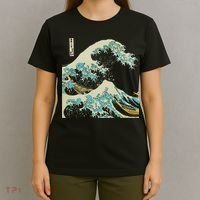 Hokusai The Great Wave T-Shirt thumb 4