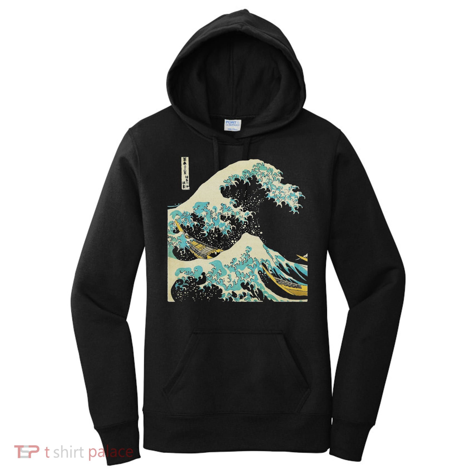 Hokusai The Great Wave Women's Hoodie