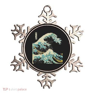 Hokusai The Great Wave Ornament