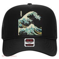 Hokusai The Great Wave Hat thumb 0